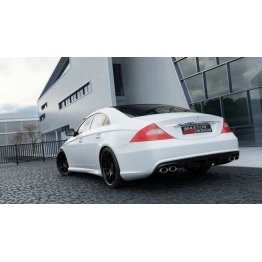 Бампер задний AMG W204 Look на Mercedes CLS W219